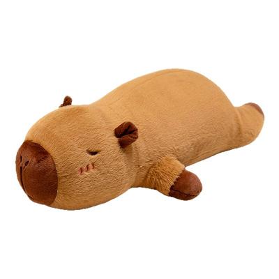 2025卡皮水豚长条睡觉抱枕男生款