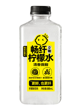 柠檬共和国畅纤0糖低卡柠檬水