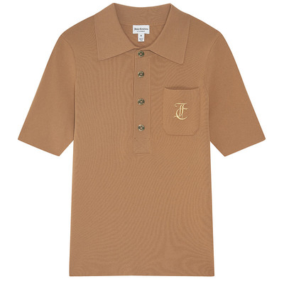 JuicyCouture橘滋Polo领针织衫