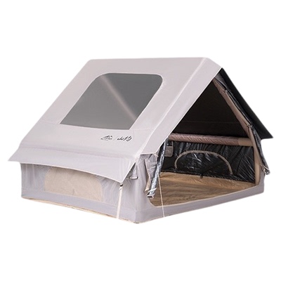 山约新款钛黑胶6.3户外充气帐篷