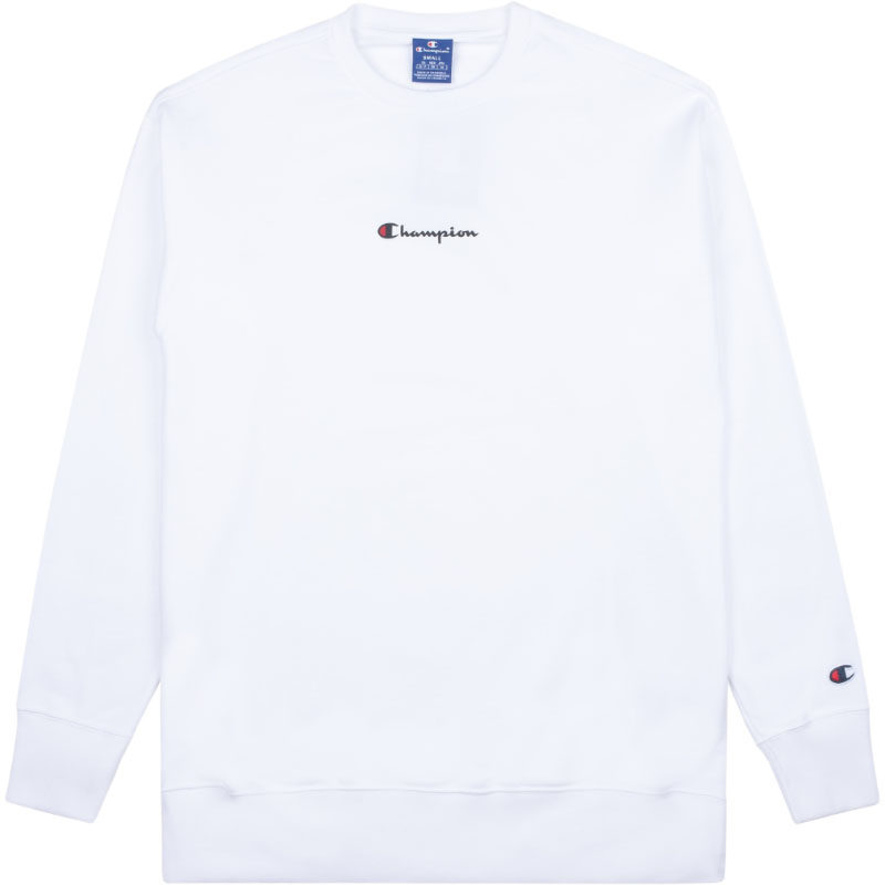Champion 冠军 潮牌 草写logo 简约男士休闲套头卫衣 214197