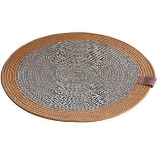 网红猫抓板日式棉麻编织垫子耐磨耐抓柔软四季通用不掉屑睡垫磨爪