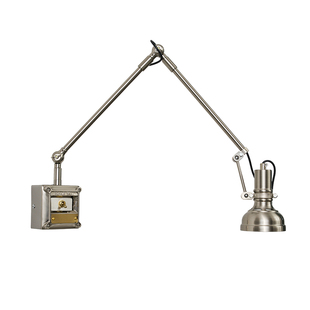 灯岛 复古工业风摇臂壁灯客厅卧室床头咖啡厅美式个性装饰氛围灯