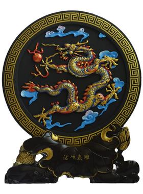 龙摆件招财十二生肖2024龙年装饰品开业年会礼品春节元旦新年礼物