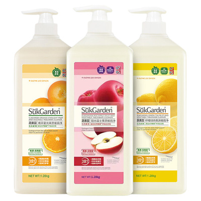 蔬果园白桃香型洗洁精|千人加购