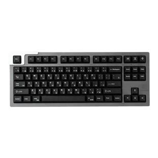 极简黑键帽日文WOB原厂高度PBT热升华大全套机械键盘帽64/75/87/9