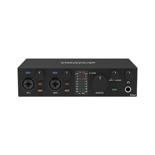 TOPPING拓品E2x2/E4x4 Pre音频接口专业声卡电脑手机直播录音混音