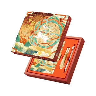 敦煌高考毕业礼物手账贴纸生日礼物手账本礼品笔记本套装故宫文创礼盒装国风文具国风礼物手帐套装礼盒成人