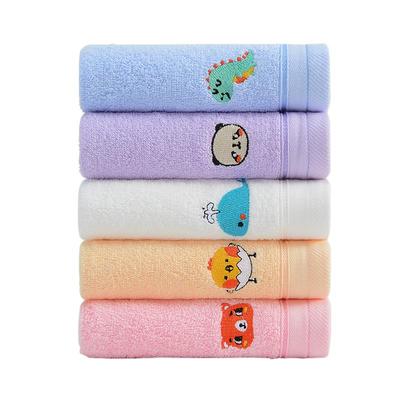 洁丽雅纯棉儿童小毛巾柔软吸水