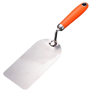 新款不锈钢抹灰工具强力抹泥瓦工刀瓷砖一体防滑砌墙贴砖高硬度器