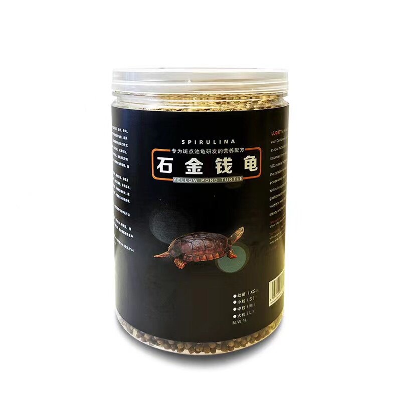 乌龟通用饲料石金钱龟粮饲料龟粮石龟黄喉拟水龟金钱龟粮饲料金龟