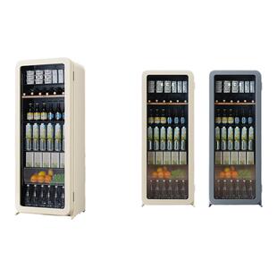 HCK哈士奇冰吧冷藏柜超薄嵌入家用茶叶饮料冰箱保鲜柜高颜值90