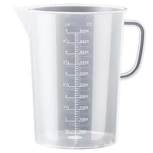 带刻度厨房用食品级专用量杯商用耐高温烘焙奶茶店大量杯耐冷耐热