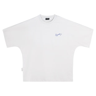 BJHG不计后果 植绒短袖T恤男夏季新款美式高街印花防晒情侣上衣女