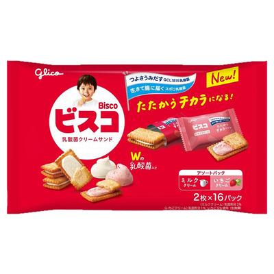 格力高乳酸菌幼儿夹心饼干40枚