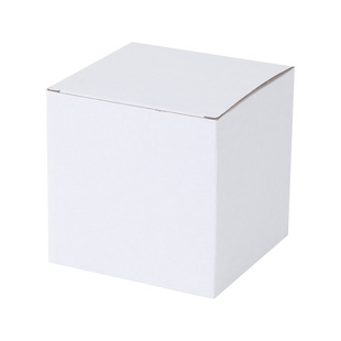 白色纸箱正方形加厚纸盒盲盒包装盒纯白打包盒包装箱子空盒子定制