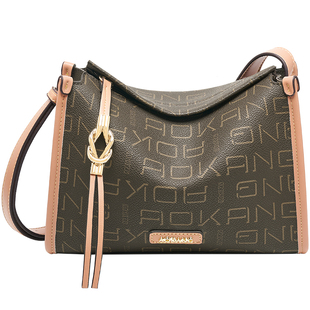 奥康枕头包2025新款小方包女式通勤包大容量单肩包2026轻奢斜挎包