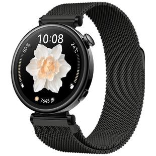 官方同款适用华为GT5手表表米兰尼斯gt4系列高级感gt3男款回环式watch5磁吸编织智能4pro替换腕带es透气钢带