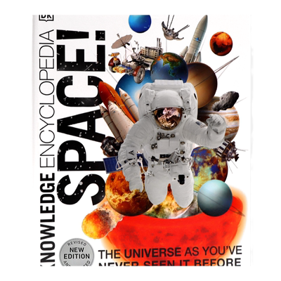 进口英文原版绘本 新版DK太空空间知识百科全书前所未见的NASA图像 Knowledge Encyclopedia Space太阳系奇观图像全彩图解百科