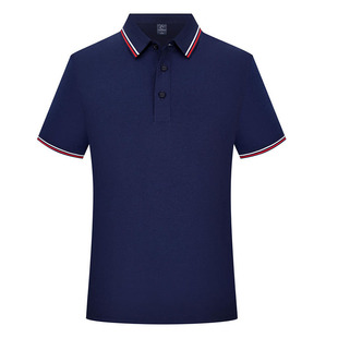 厂服定制短袖夏季工作服T恤订做广告衫POLO衫男女工衣绣印字logo