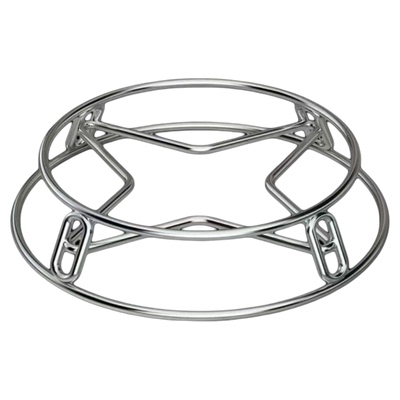 新款加固不锈钢厨房置物架放锅架