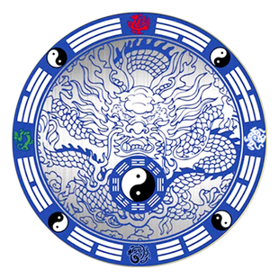 青龙牌贴解厨房水龙头朝向对门窗化解自粘贴纸吉祥物青龙大吉贴