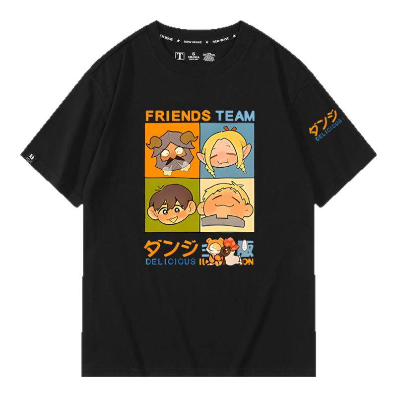 休闲宽松纯棉情侣短袖