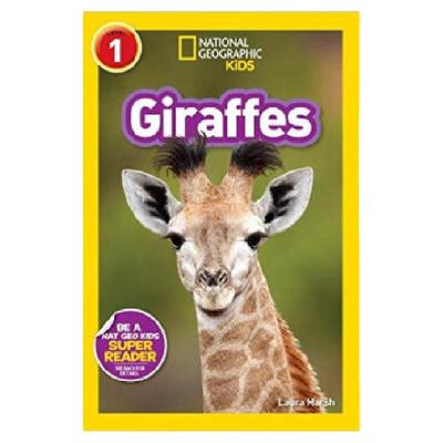 【外图原版】进口英文 国家地理 少儿儿童版NGR GIRAFFES长颈鹿