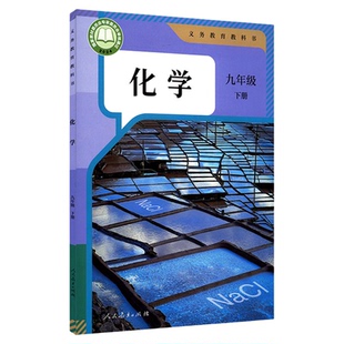 中学九年级下册化学书人教版教材新华书店 中学教材人教义务教育教科书课本九年级下学期化学课本人民教育出版社