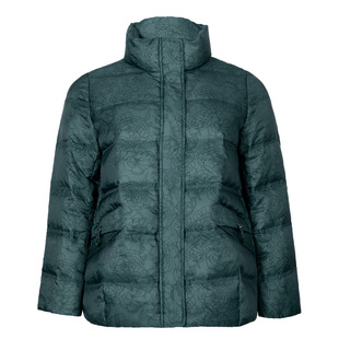 美丽客栈羽众不同外套冬季立领大码女装宽松显瘦保暖白鹅绒羽绒服