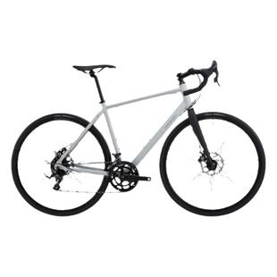 迪卡侬RC120 公路自行车碟刹碳纤前叉变速公路车男女骑行车OVB1