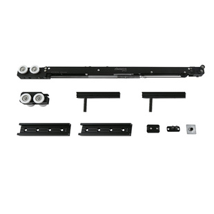 德国极马口袋门轨道免检修口隐藏式厨房按弹反弹推拉移门五金配件