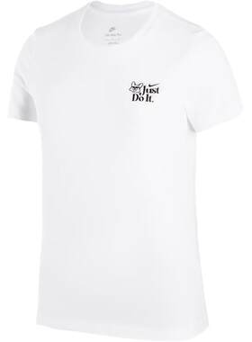 Nike/耐克官方正品夏季女子宽松简约半截袖运动休闲T恤FV1131-100