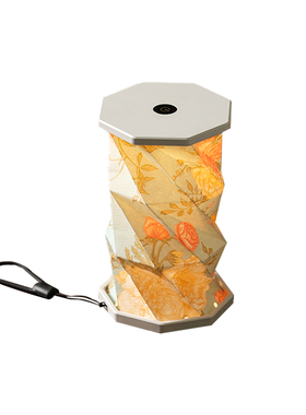 复古文艺LED折叠桌面小夜灯