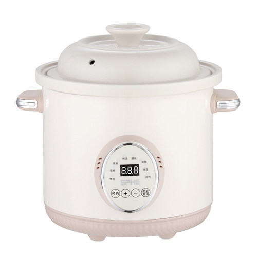 新款快速电炖锅陶瓷多功能家用煲汤锅煮粥沙锅预约定时炖煮电砂锅