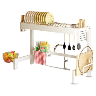 厨房水槽置物架台面碗筷架碗盘沥水架多功能水池上放碗碟架收纳架