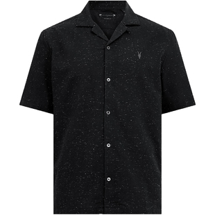 ALLSAINTS男士羊头短袖衬衫衬衣舒适威夷衫秋季男装M030SB