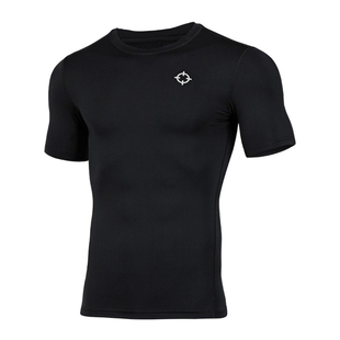 CUBA赞助款准者短袖紧身衣新款男篮球健身跑步运动锻炼速干压缩衣