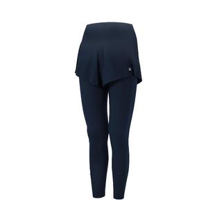 Keep瑜伽裤假两件女秋冬健身跑步瑜伽运动高腰官方正品加绒紧身裤