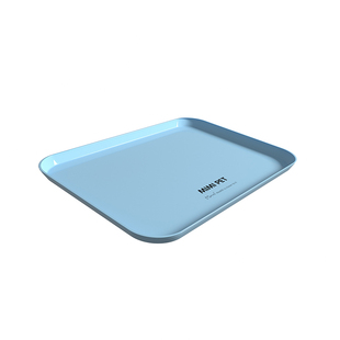 mimipet 宠物餐垫猫咪狗狗吃饭垫子防滑托盘饭盆盘子防水猫碗狗盆