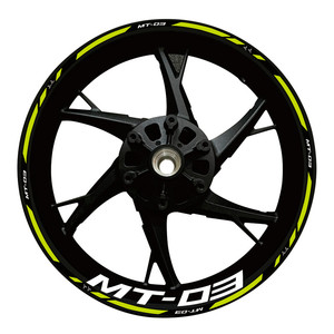 适用本田CB650F CBR1000RR 600R 300R轮毂改装贴花轮圈防水贴纸