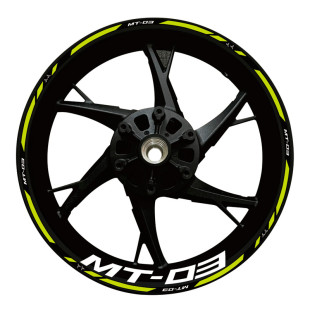 适用本田CB650F CBR1000RR 600R 300R轮毂改装贴花轮圈防水贴纸