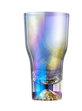 故宫千里江山炫彩啤酒杯