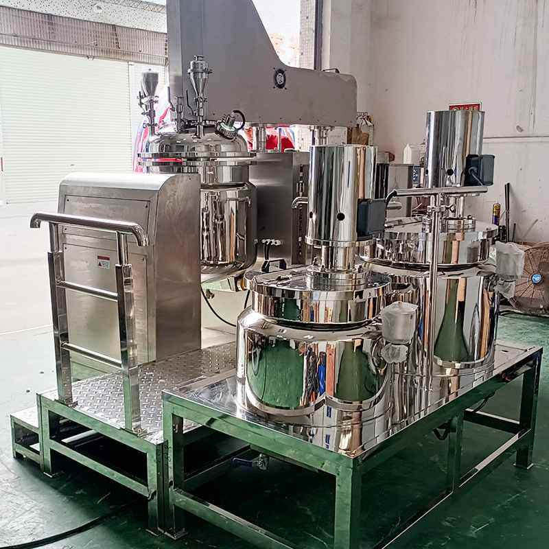 乳化均质机真空沙拉酱番茄黄豆酱间歇式制膏高剪切乳化设备
