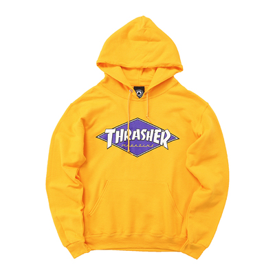 logoTHRASHER连帽卫衣现