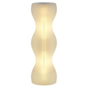 十八纸圆柱展示柜架子灯光展示货架商场展会置物摆件展示陈列展架