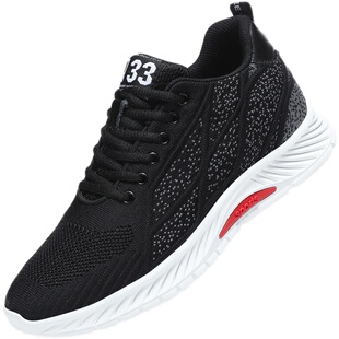 秋冬新款内增高男鞋10cm8cm6cm网面鞋透气小码37休闲运动增高鞋男