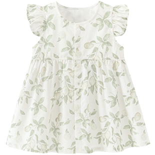 婴儿童周岁礼服夏季男女宝宝洋气衬衫套装连衣裙子薄款兄妹姐弟装