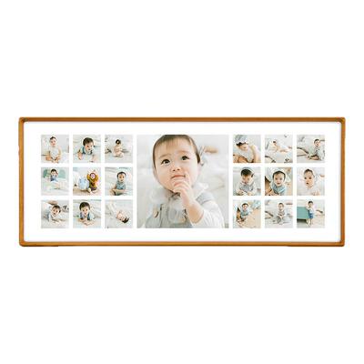 青空馆玄关照片墙高端组合宝宝照