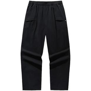 【林孝埈同款】安踏美式休闲长裤男士冬宽松直筒裤阔腿工装运动裤